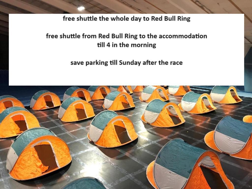 Indoor Camping Formel1 Motogp Spielberg Judenburg Exterior foto